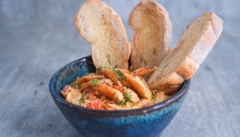 Shrimp Saganaki