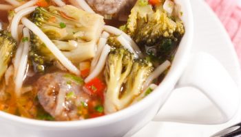 Broccoli Spaghetti Soup