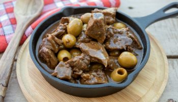 Beef with Olives and Preserved Lemon