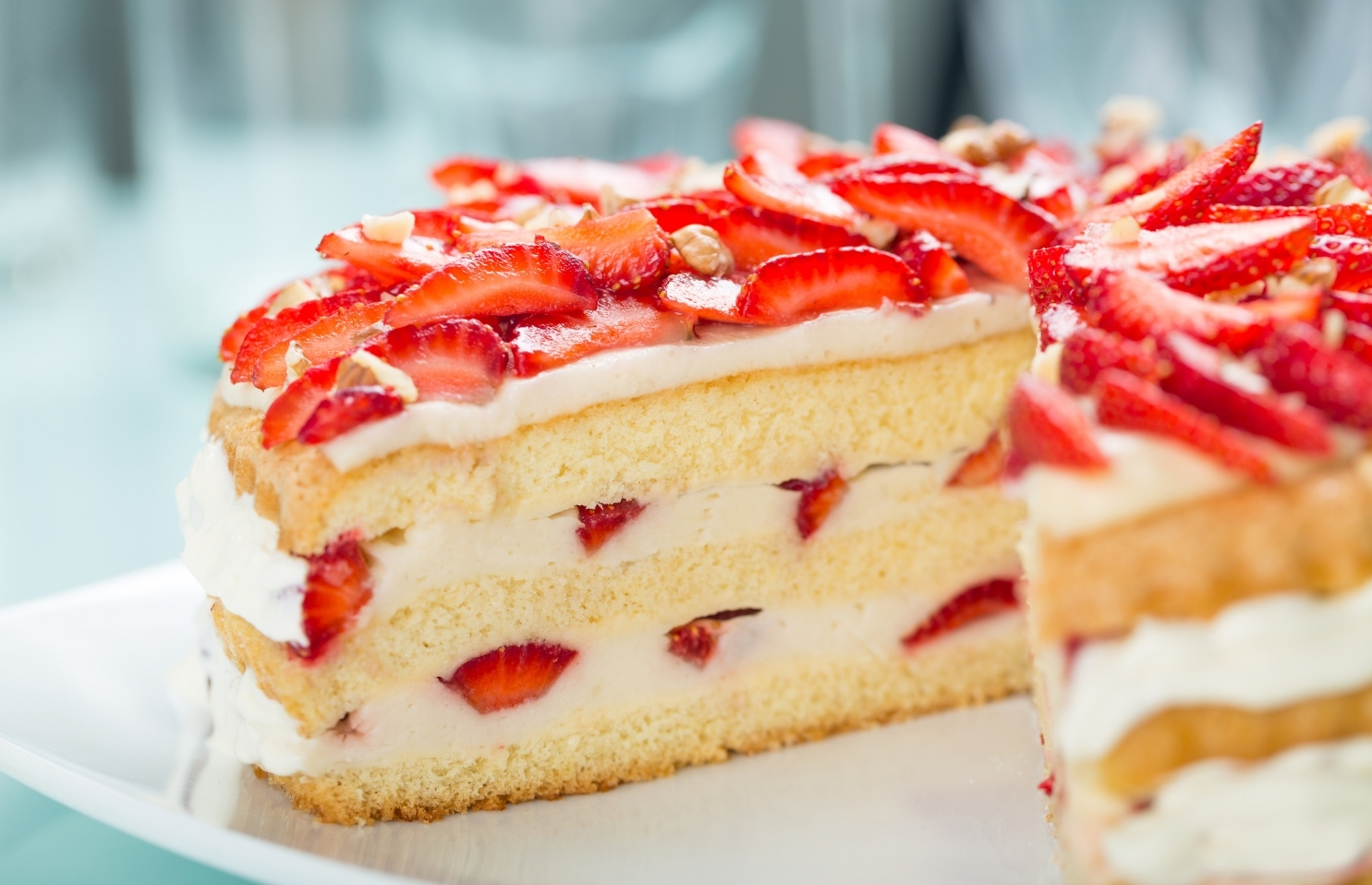 Make Ahead Strawberry Shortcake